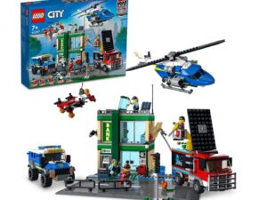 LEGO City Police Chase at The Bank police & crook 60316 1