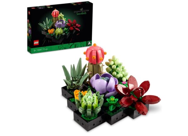 LEGO Icons Succulents Plant Decor 10309