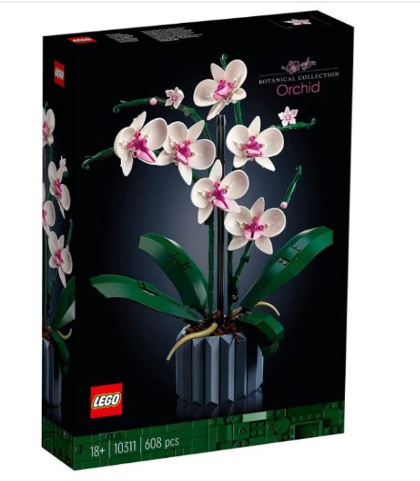 LEGO Icons Orchid Plant Decor gift 10311