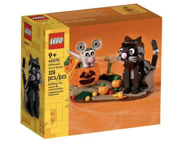 LEGO Halloween Cat & Mouse A Halloween gift 40570