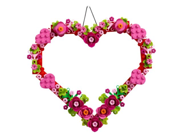 LEGO Heart Ornament 2