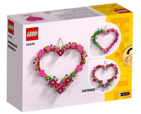 LEGO Heart Ornament box 2